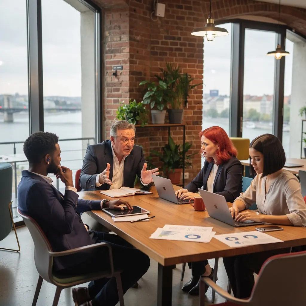 Sikeres személyes márkaépítés folyamatának ábrázolása egy grafikán.