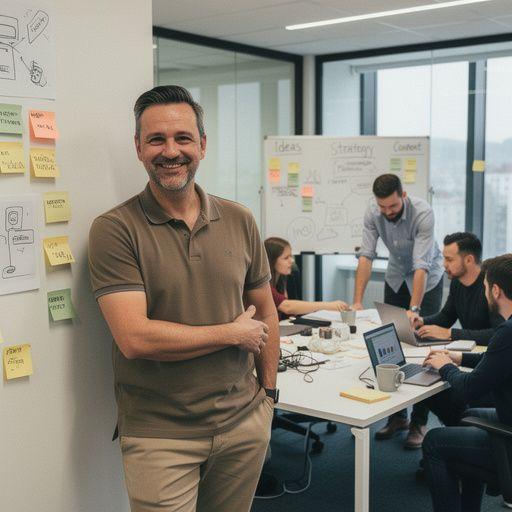 Társadalmi jelenlét növelését segítő stratégiák grafikán.