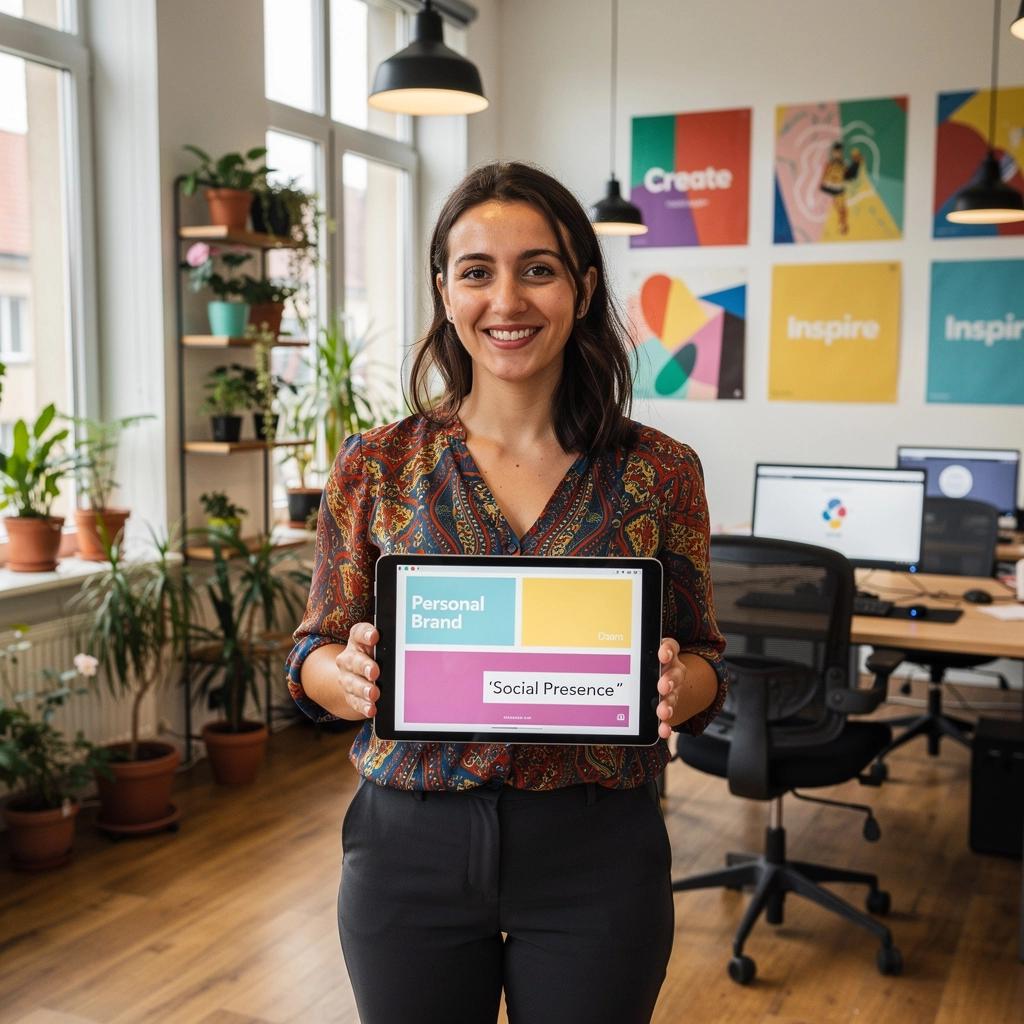 Sikeres influencer, aki hitelesített márkák termékeit népszerűsíti.